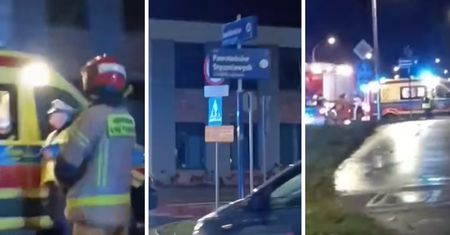 Utrudnienia na ul. Spółdzielczej. Piesza z ciężkimi obrażeniami ciała w szpitalu
