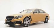 Brabus S63 AMG – satyna, złoto, włókno węglowe i prawie 1500 Nm