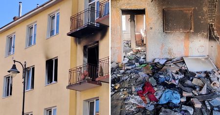 Wybuch gazu w Kołobrzegu. Czarny dym i huk