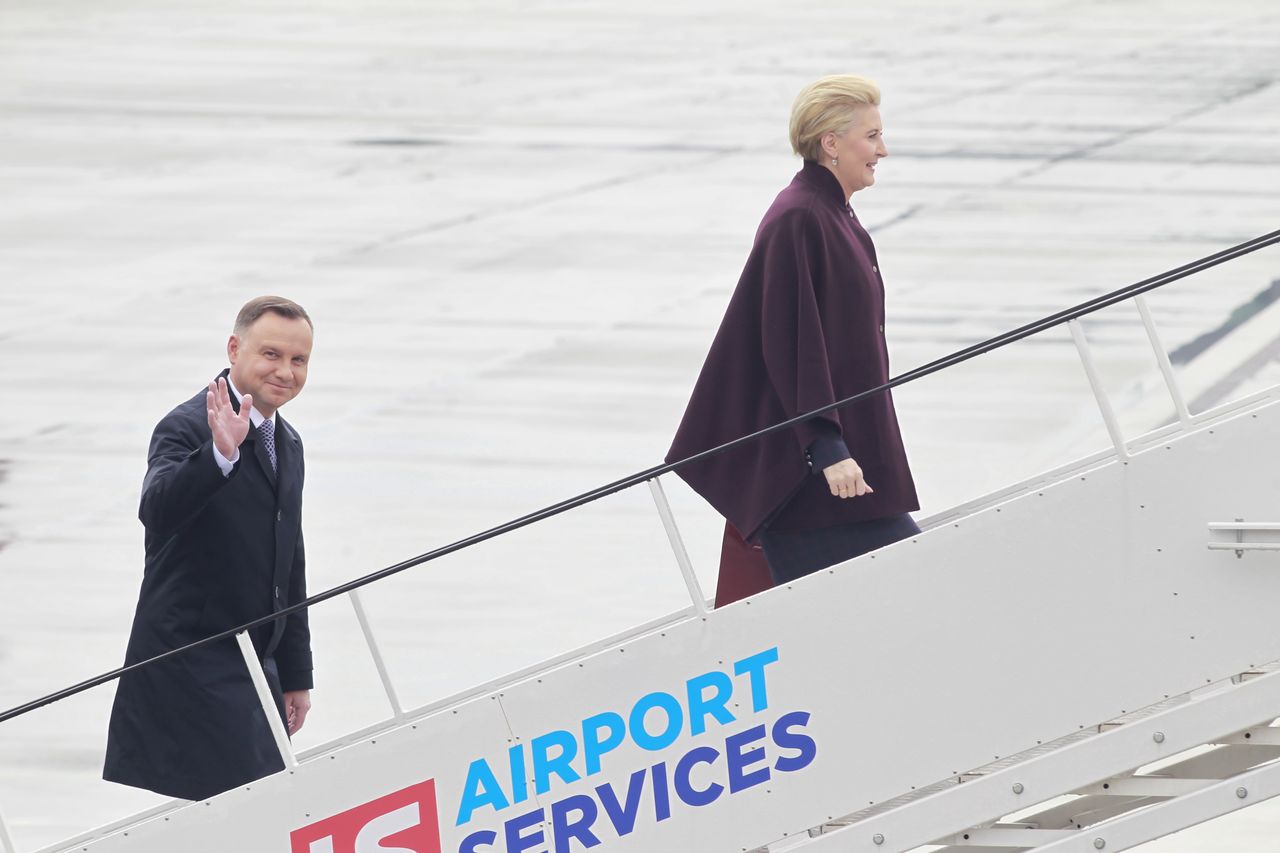 Watykan. Prezydent Duda z małżonką na audiencji u papieża Franciszka 