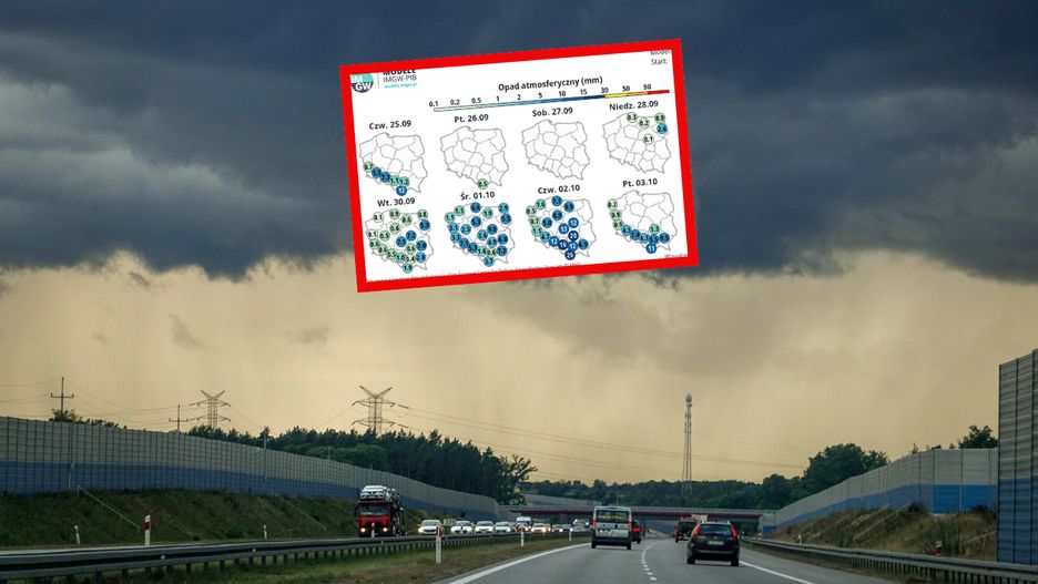 Pogoda w Polsce gwałtownie się zmieni