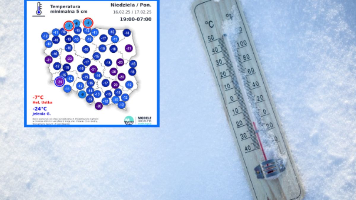 Czekają nas dwucyfrowe mrozy. IMGW ostrzega