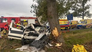 Poważny wypadek na trasie Jawor–Strzegom. Pięć osób w szpitalu