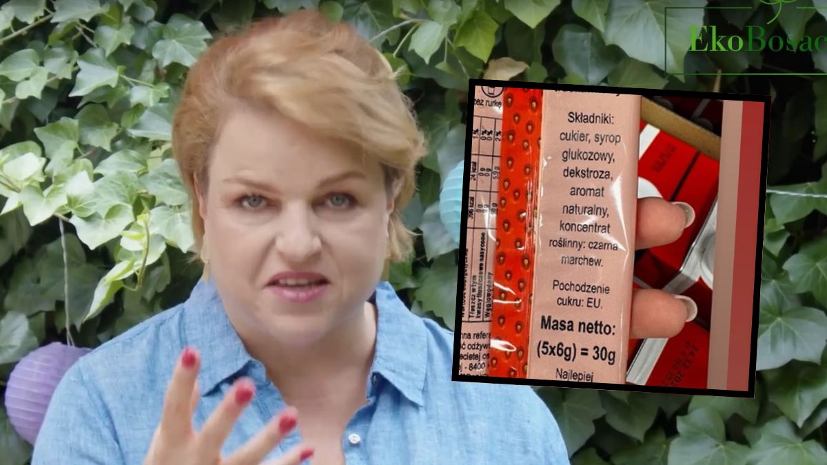 Katarzyna Bosacka ostrzega przed słodkimi słomkami do mleka