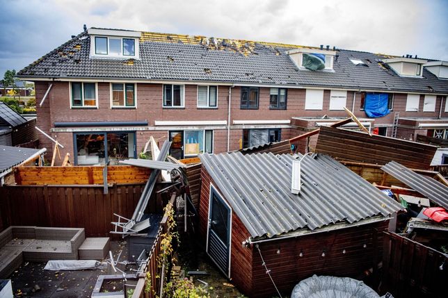 Burza w Holandii. Ranne 4 osoby