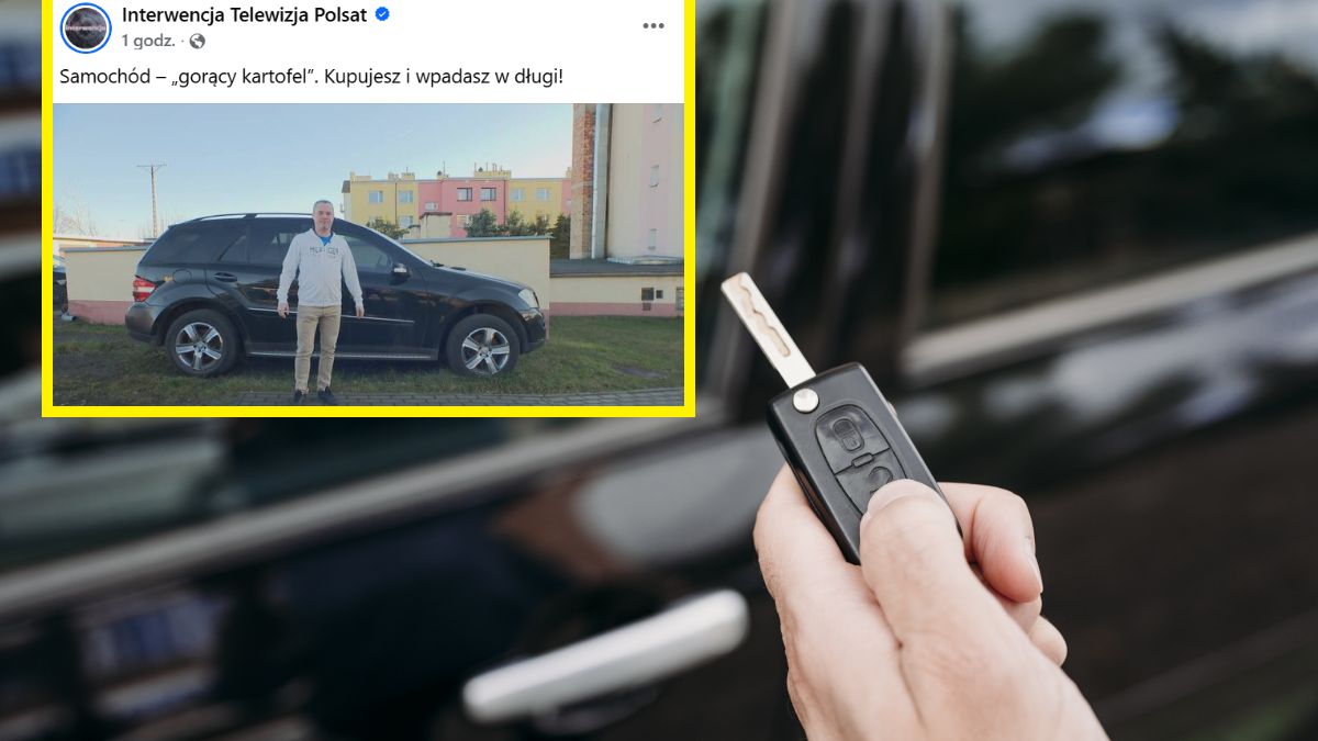 Mężczyzna nie wiedział, że kupuje auto z długiem