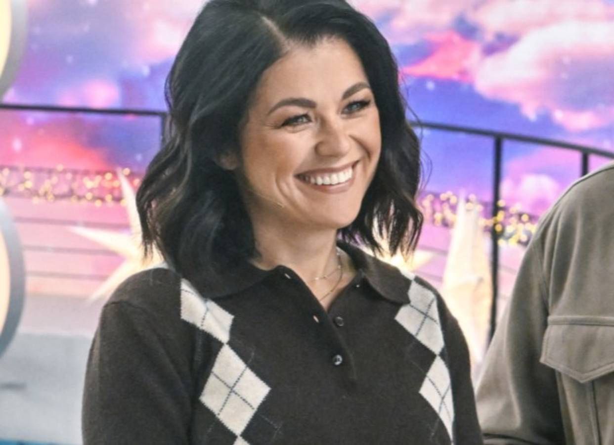 Katarzyna Cichopek też ma w swojej szafie sweter w romby