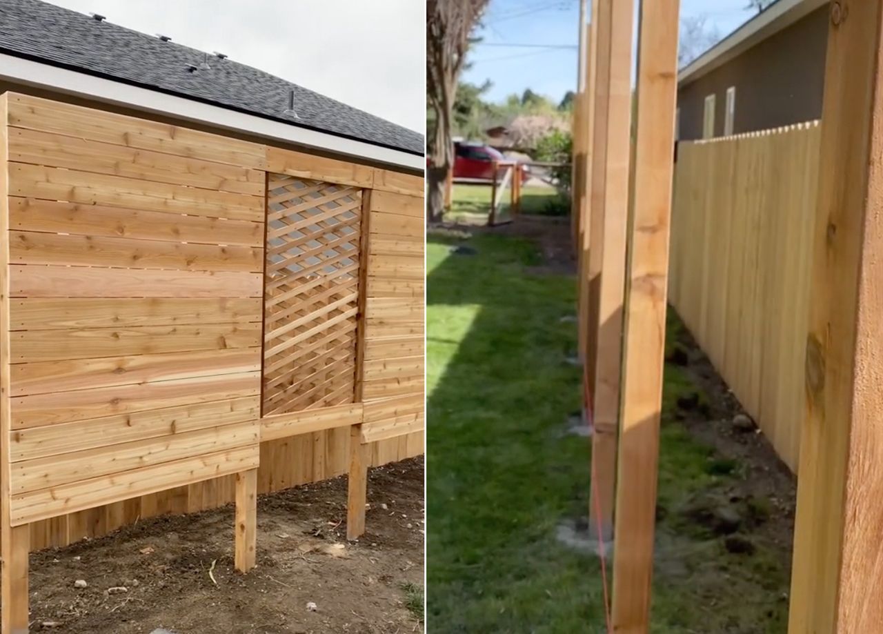 Carpenter's TikTok fence sparks heated debate online