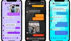Messenger z nowymi motywami i paskiem szybkich odpowiedzi