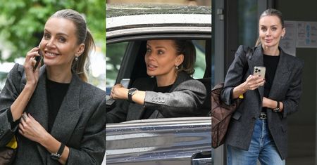 Elegancka Agnieszka Woźniak-Starak oślepia diamentowym zegarkiem za 40 tysięcy złotych. Ikona stylu? (ZDJĘCIA)