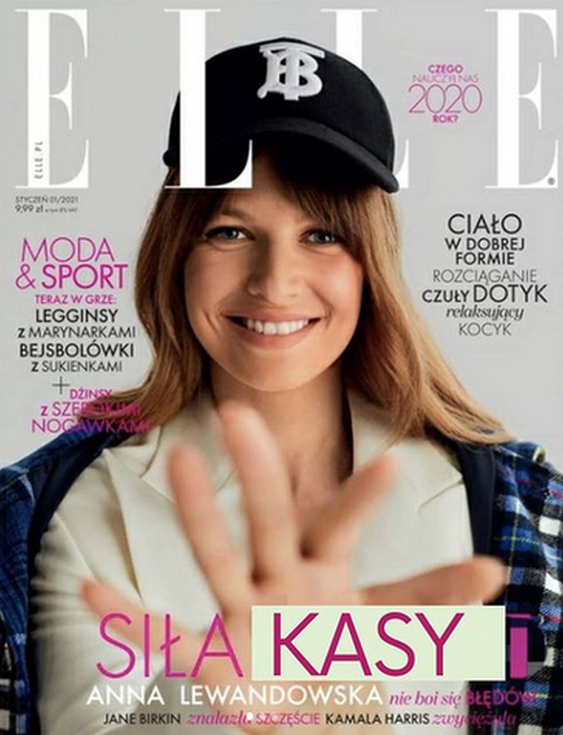 Maja Staśko o okładce "Elle" z Anną Lewandowską