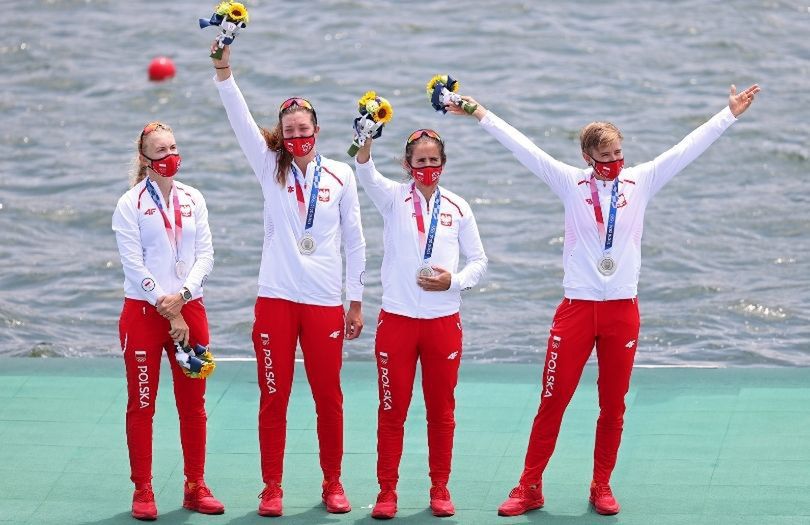 Tokio 2020. Polskie wioślarki ze srebrnym medalem