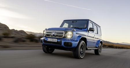 Waży ponad 3 tony i ma 4 przekładnie. Nowy Mercedes G580 pokazany