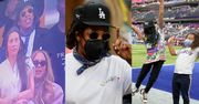 Jay-Z dokazuje z 10-letnią Blue Ivy Carter podczas 56. Super Bowl 2022. Beyonce ukryła się na trybunach? (ZDJĘCIA)