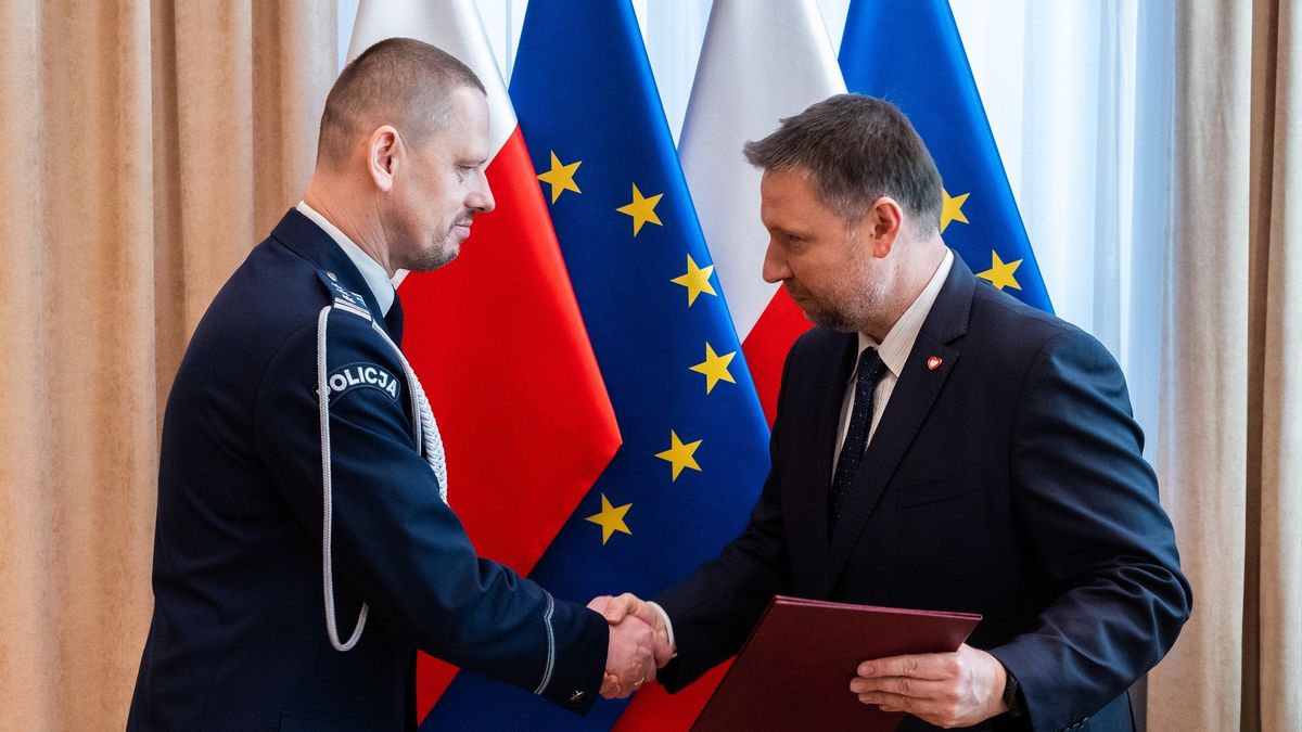 Marek Boroń jest nowym szefem policji