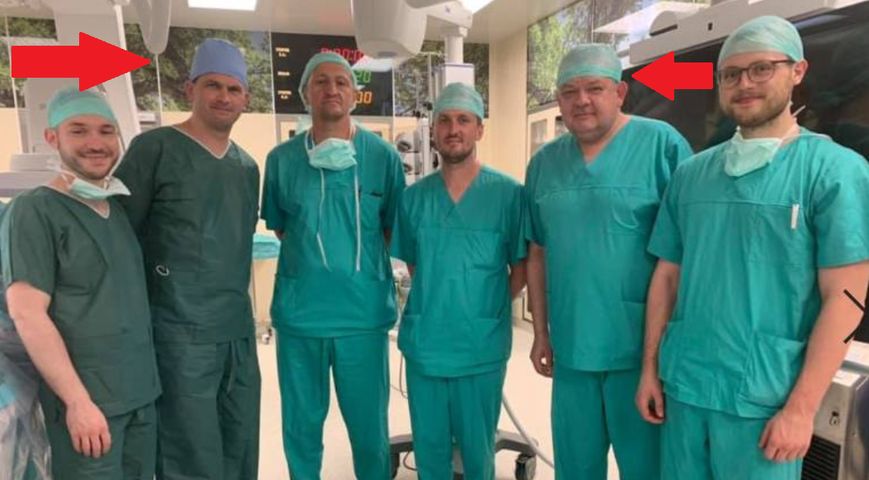 Lekarze przeprowadzili razem zabieg w szpitalu w Łodzi