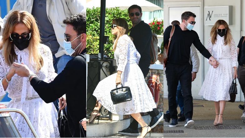 Zakochani Jennifer Lopez i Ben Affleck przylecieli na Festiwal w Wenecji (ZDJĘCIA)