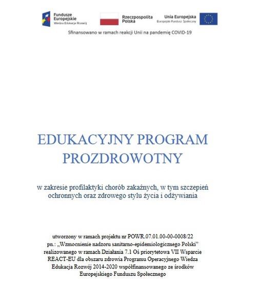 Edukacyjny program prozdrowotny