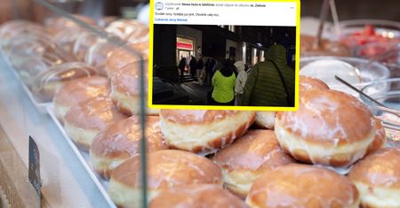 Była noc. "Kolejka już jest". Niesie się ujęcie z Krakowa