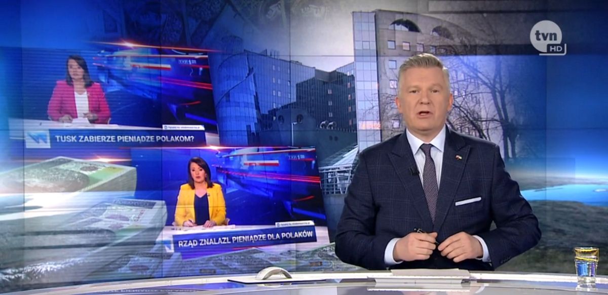 "Fakty" wykorzystały poprawkę do budżetu, aby uderzyć w TVP 