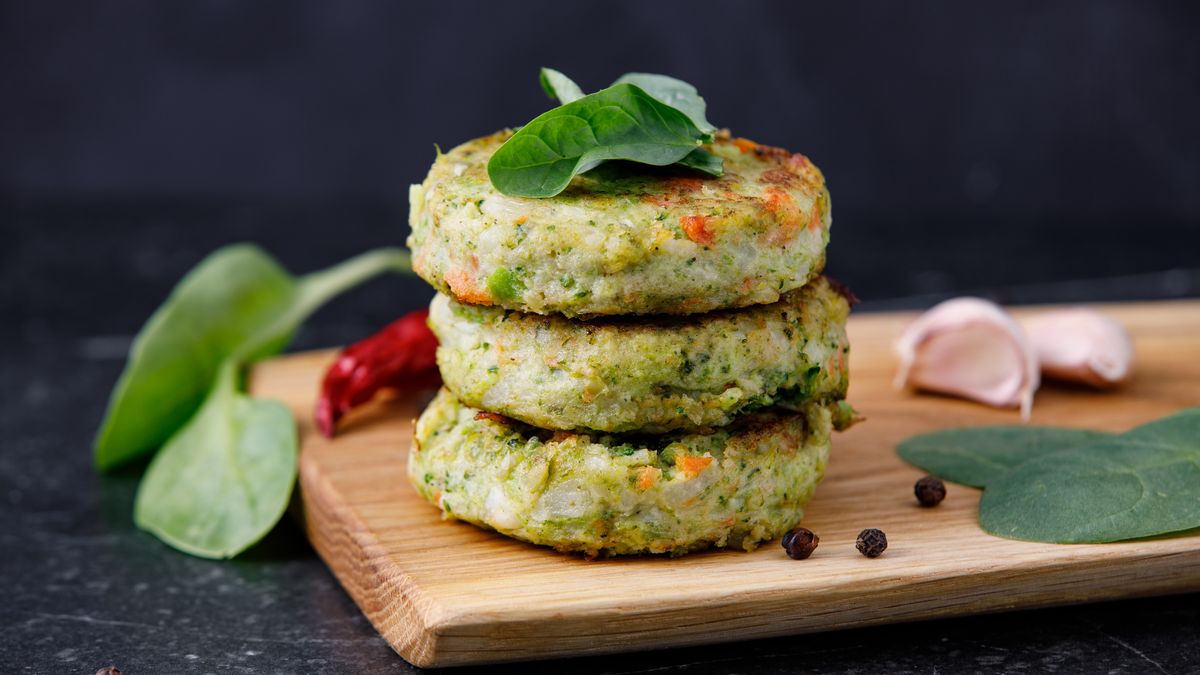 Warzywne kotlety są pysznym i smacznym wyborem na obiad