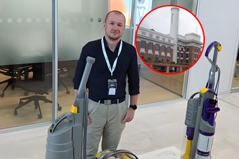 Zmienili elektrownię w centrum operacyjne. Byłem w siedzibie Dysona