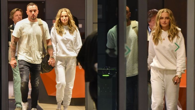 Karolina Pisarek z mężem