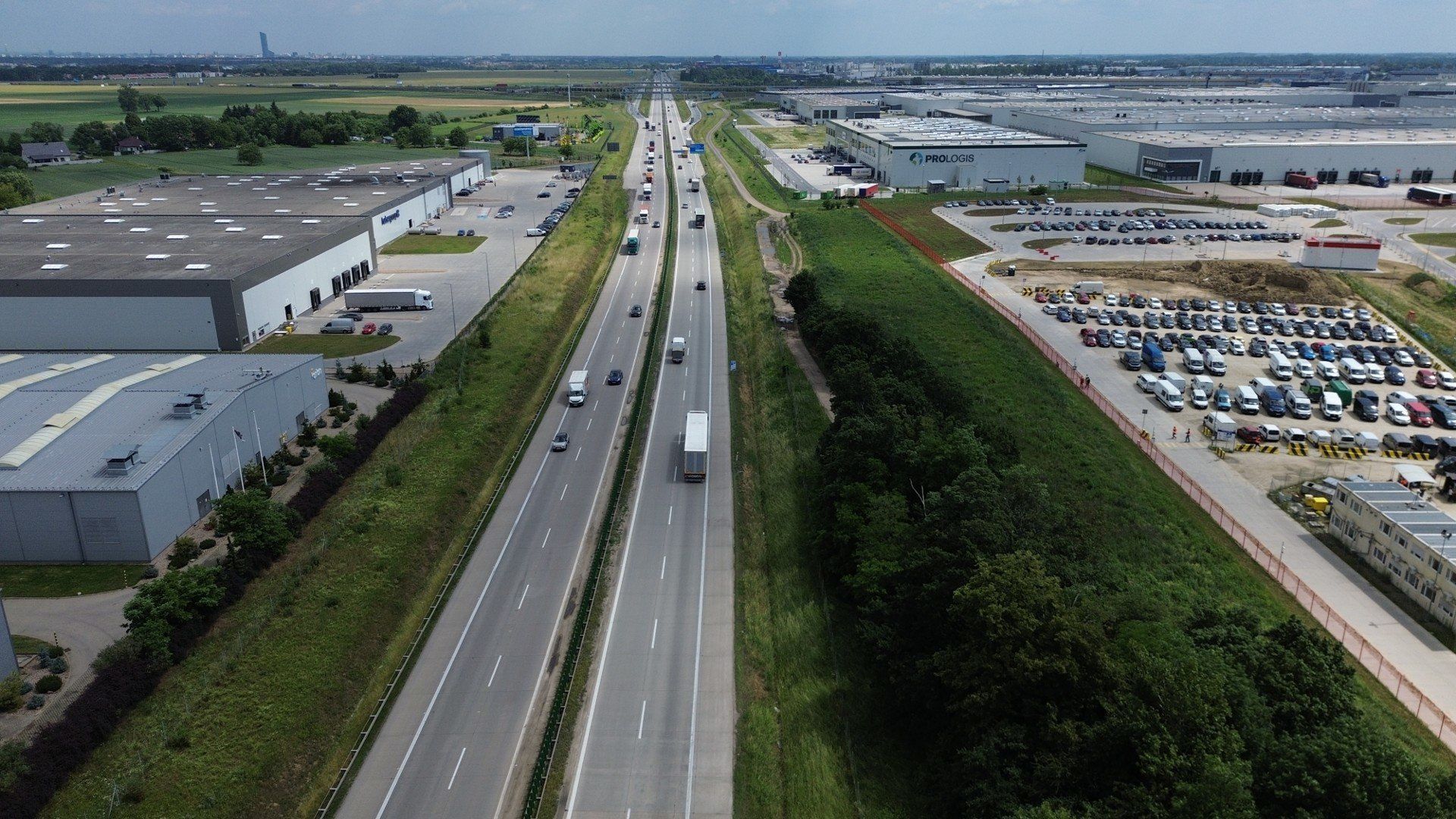 Autostrada A4. Węzeł Pietrzykowice