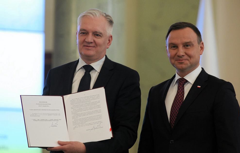 Jarosław Gowin: Prezydent nie chce zamknięcia stoków