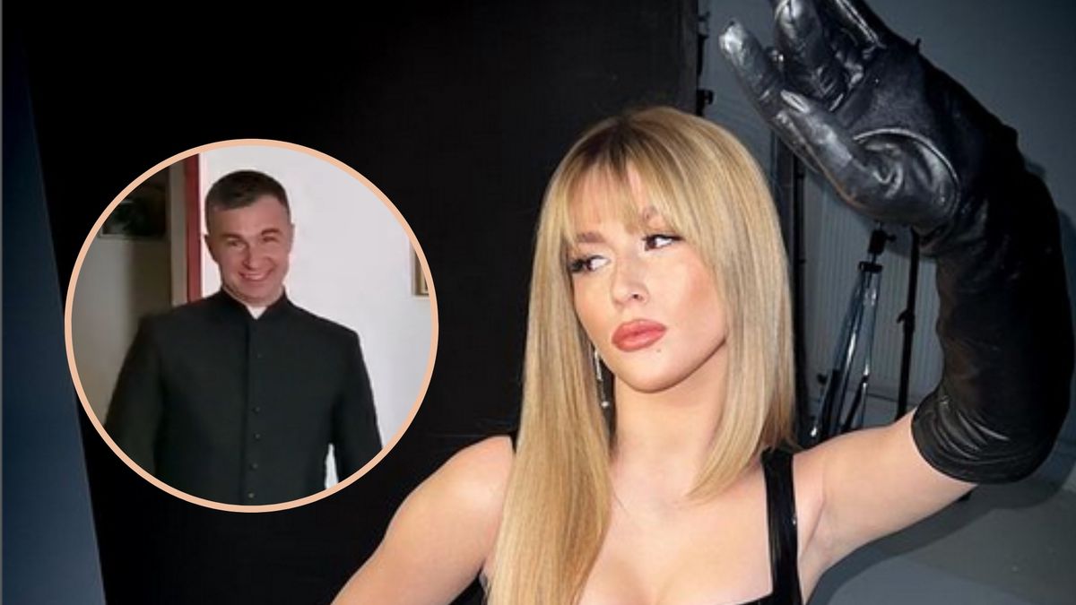 Rokana Węgiel u znanego księdza. Wideo jest hitem