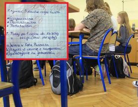 Pokazał sprawdzian z religii. Takich odpowiedzi nie spodziewał się nikt