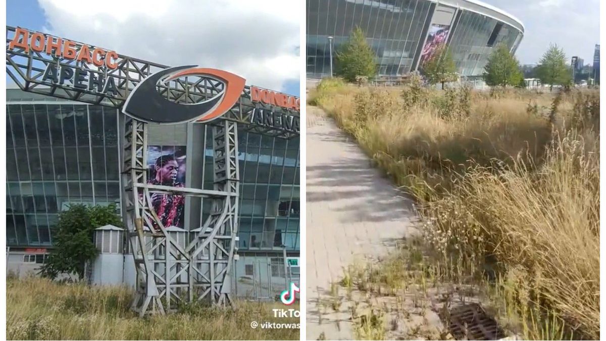 Tak dziś wygląda słynna Donbas Arena w Doniecku, arena Euro 2012