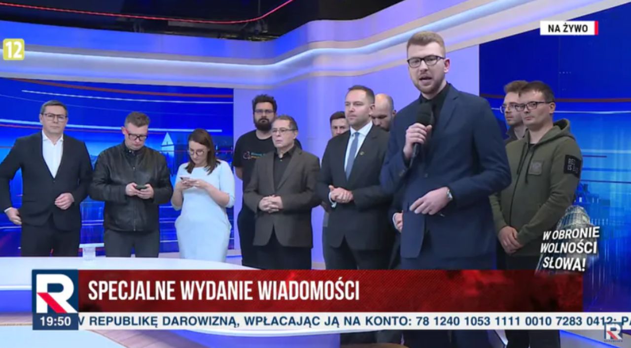Pracownicy TVP od środy pojawiają się na antenie TV Republika