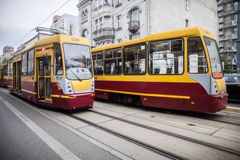 Łódź: Wypadek na ul. Konstantynowskiej. Nie kursują tramwaje