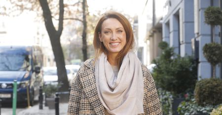 Anna Kalczyńska wymachuje nogami w "Dzień Dobry TVN". Uchwycono reakcję Andrzeja Sołtysika