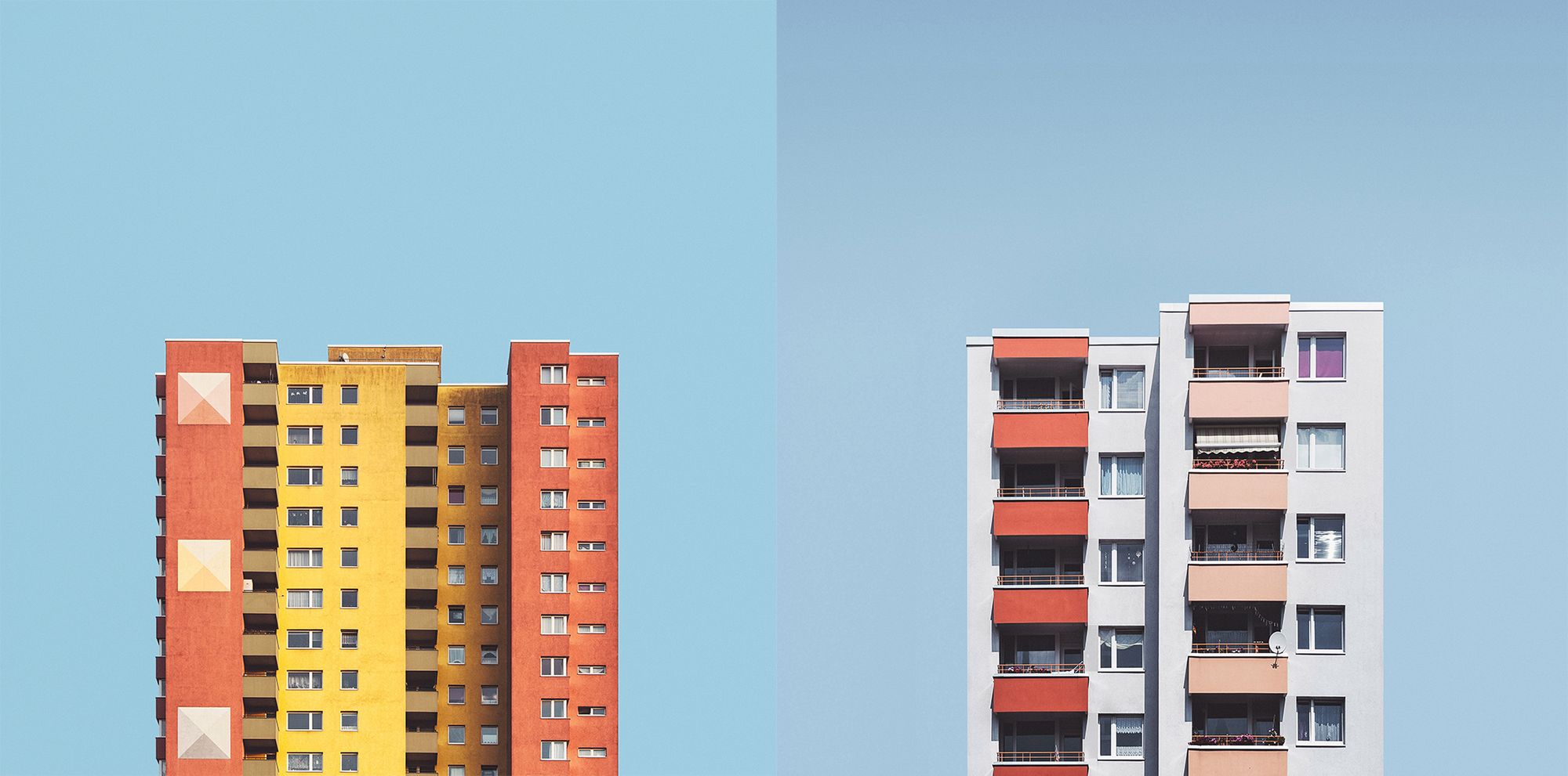 Wspomnienie powojennej architektury Berlina w projekcie Malte Brandenburga 4