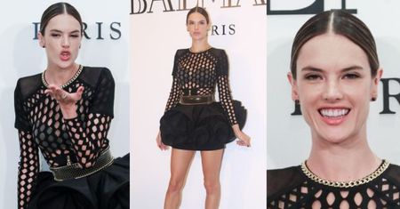 Alessandra Ambrosio kusi na ściance w Szanghaju
