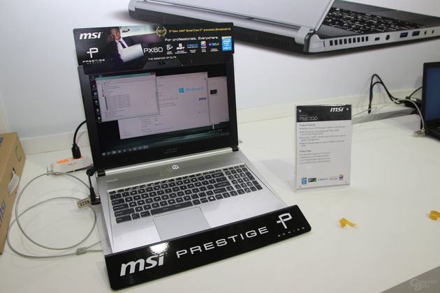 MSI PX60 2QD laptop