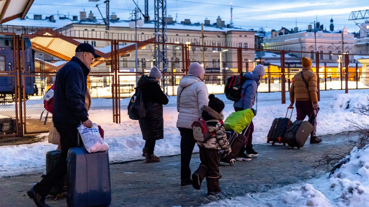 Ukraińscy uchodźcy, zdjęcie ilustracyjne