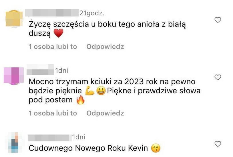 Kevin polubił komentarz internauty, który nawiązał do jego domniemanego związku z Roksaną 