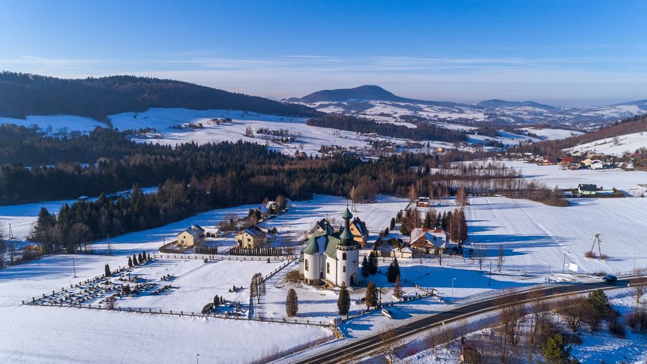 Beskid Niski zimą, zdjęcie ilustracyjne