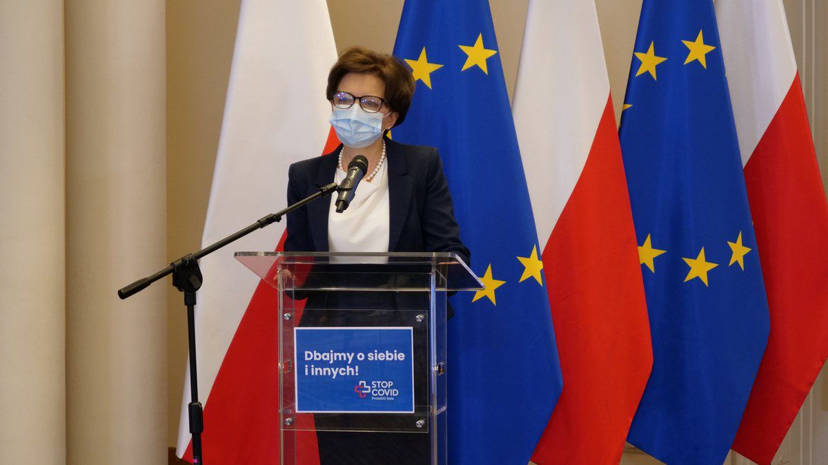 Marlena Maląg mówiła we wtorek o środkach przekierowanych na ratowanie miejsc pracy