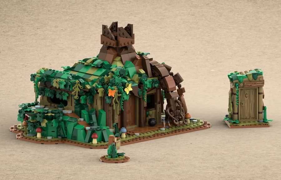 Bagno Shreka jako zestaw LEGO