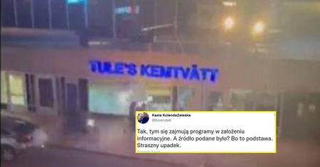 "Straszny upadek". Dziennikarka TVN reaguje na materiał TVP