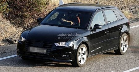 2013 Audi A3 Sportback przyłapane