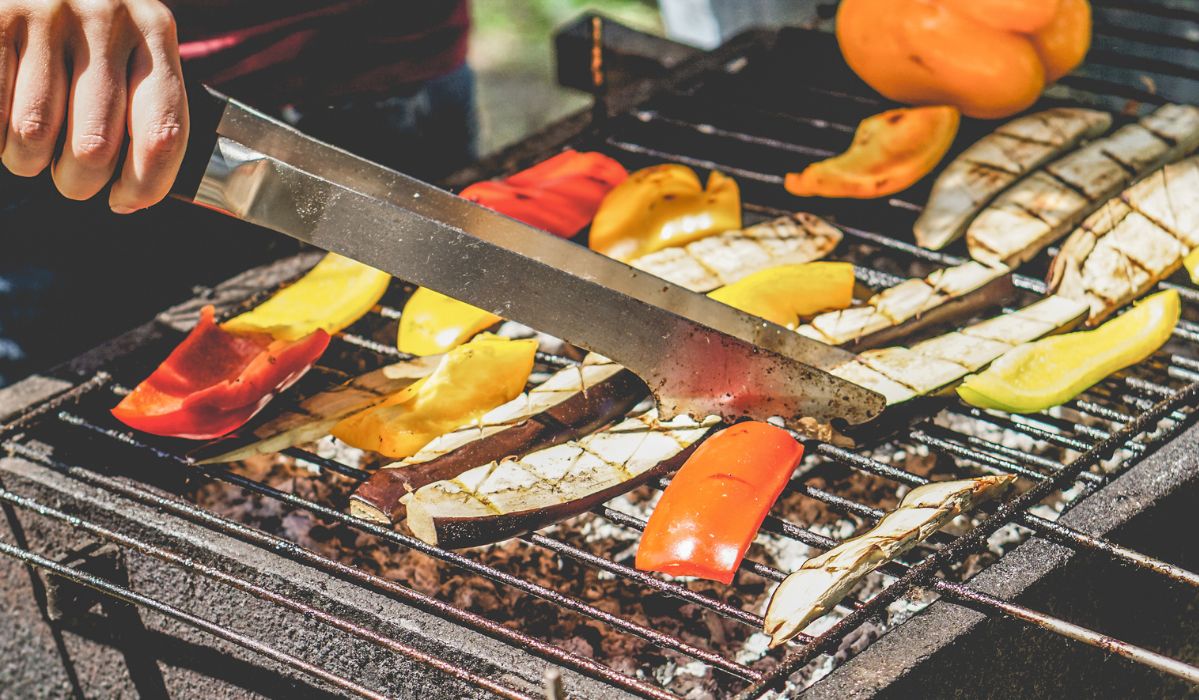 Grilled eggplant. Remember two rules.