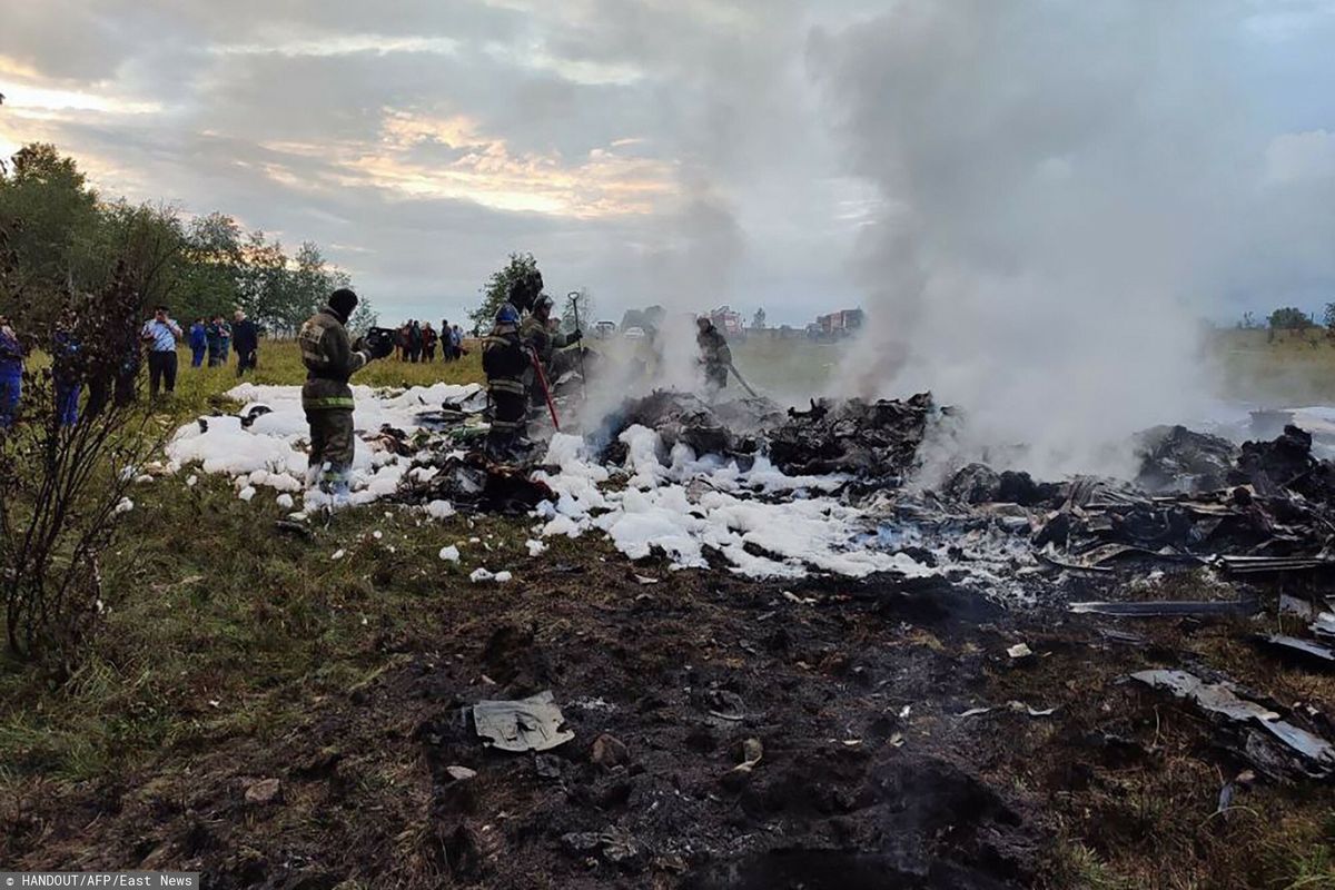 Katastrofa samolotu Embraer Legacy 600, na pokładzie którego był Jewgienij Prigożyn