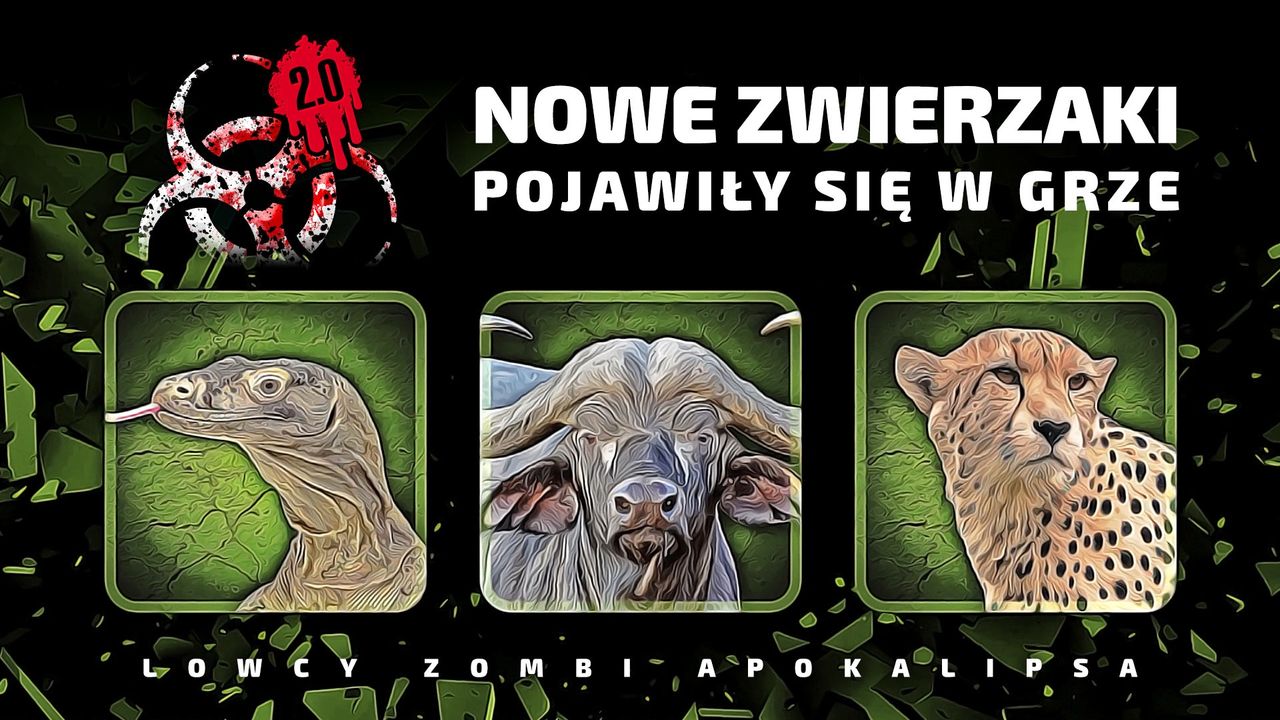 Łowcy Zombi - Nowe Zwierzaki już dostępne w grze