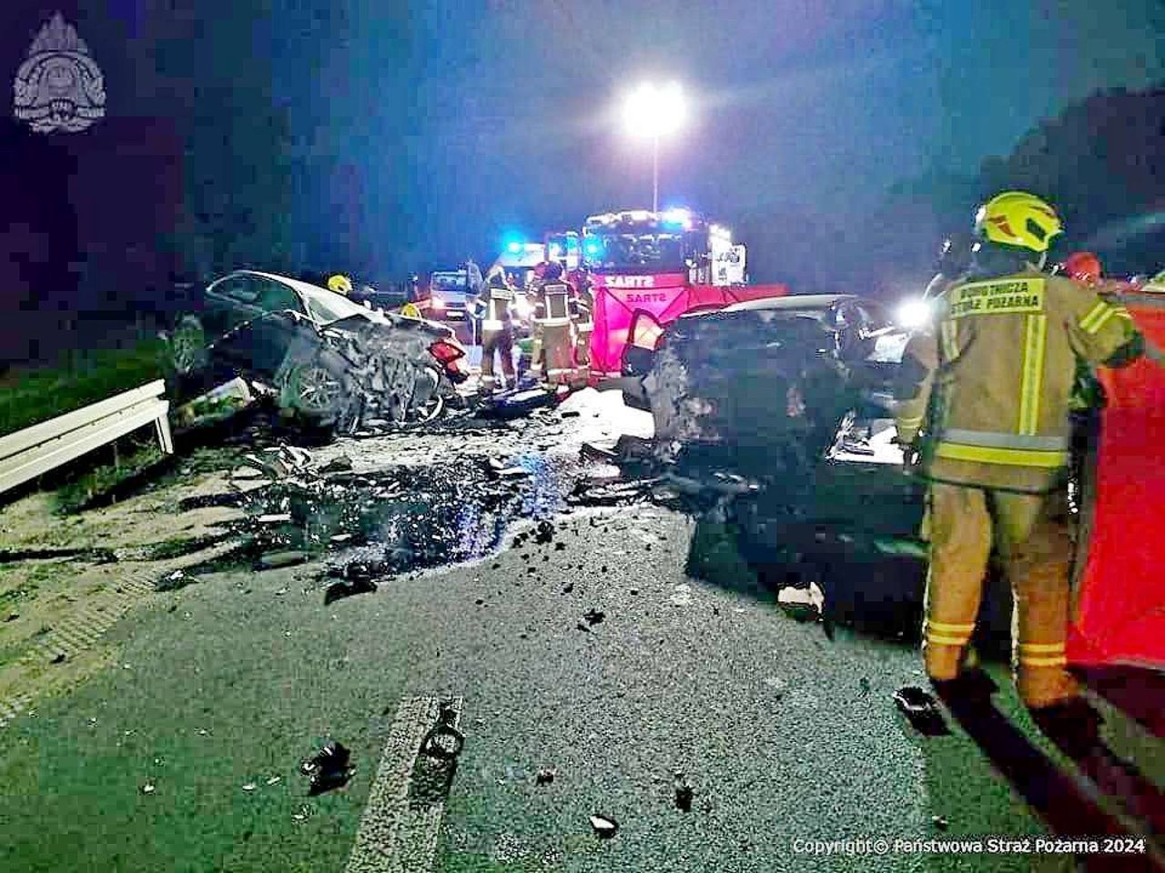 Śmiertelny wypadek pod Wrocławiem. W akcji helikopter