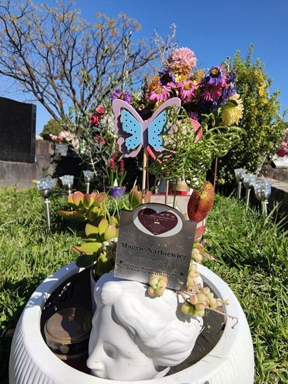 Grób Małgorzaty Piekarskiej-Narkiewicz